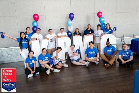 חברת KPMG, מוסמכת Great Place To Work , באדיבות: Great Place To Work