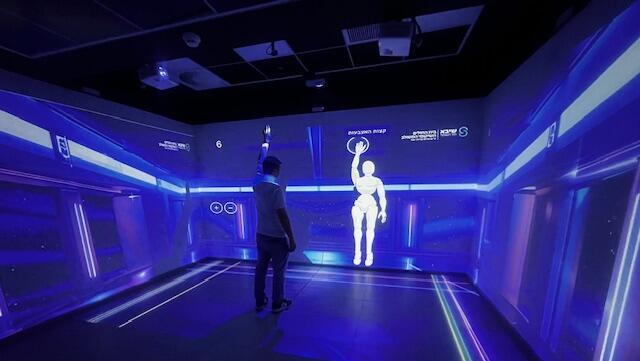 Making rehab fun: Sheba’s immersive rehabilitation room