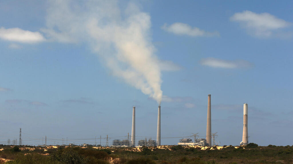 תחנת הכוח אורות רבין, חדרה (צילום: אלעד גרשגורן) מתקן אורות רבין של חברת חשמל ב חדרה