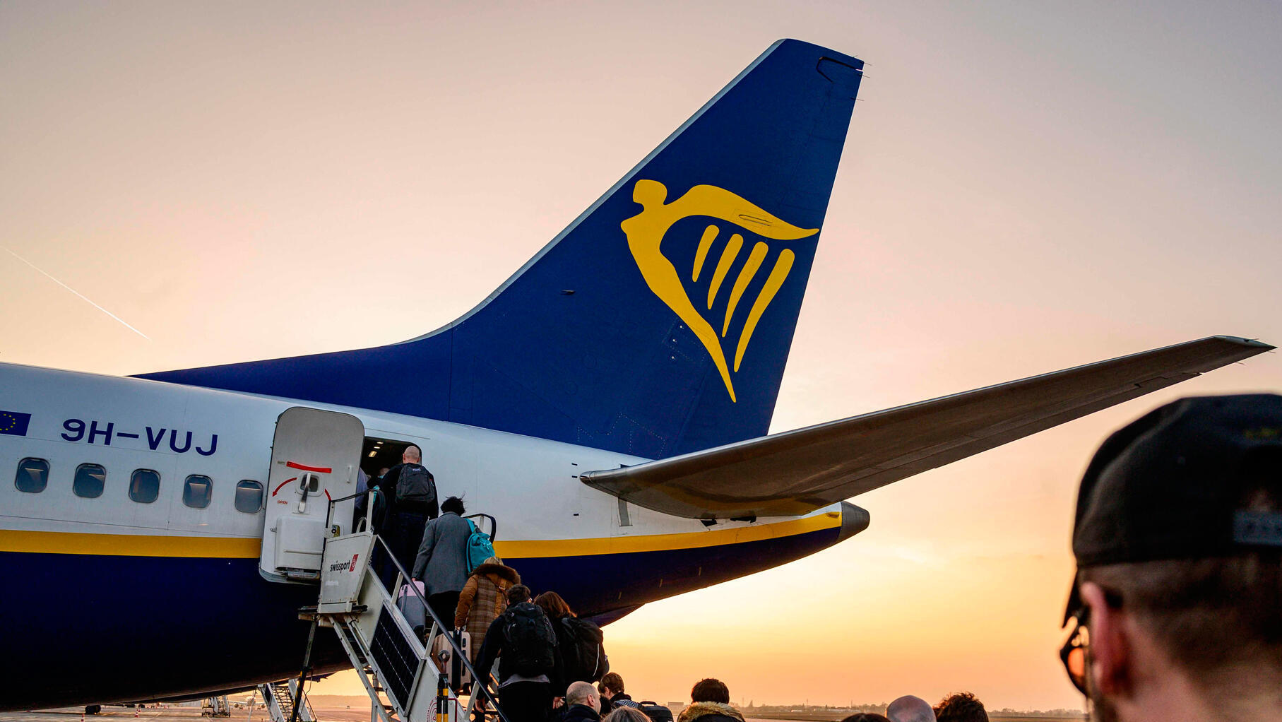 טיסת מטוס ריינאייר