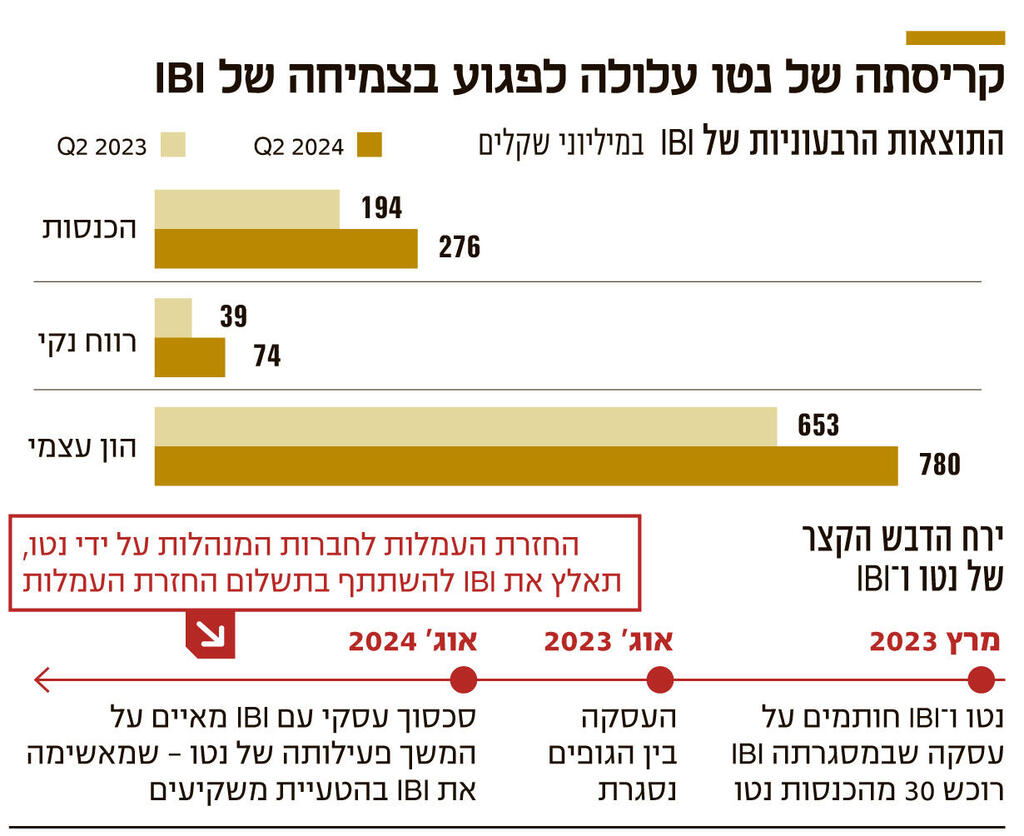 אינפו קריסתה של נטו עלולה לפגוע בצמיחה של IBI