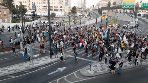 המחאה בירושלים, צילום: אמיר פרגר