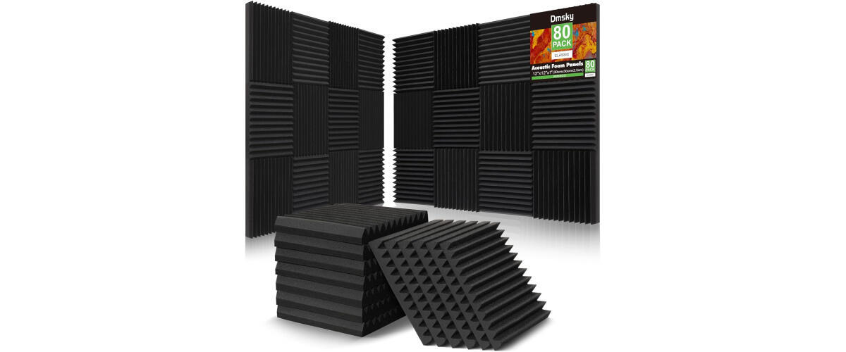 Dmsky Acoustic Foam Panels 80 Pack