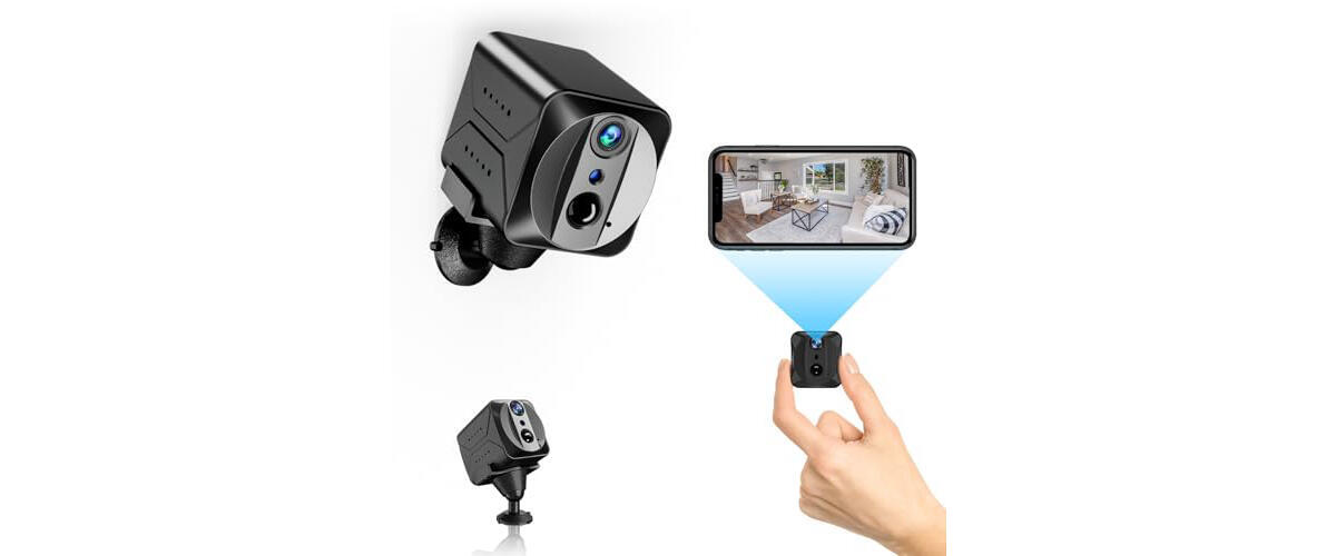 YHRBTPO 4K WiFi Mini Spy Camera