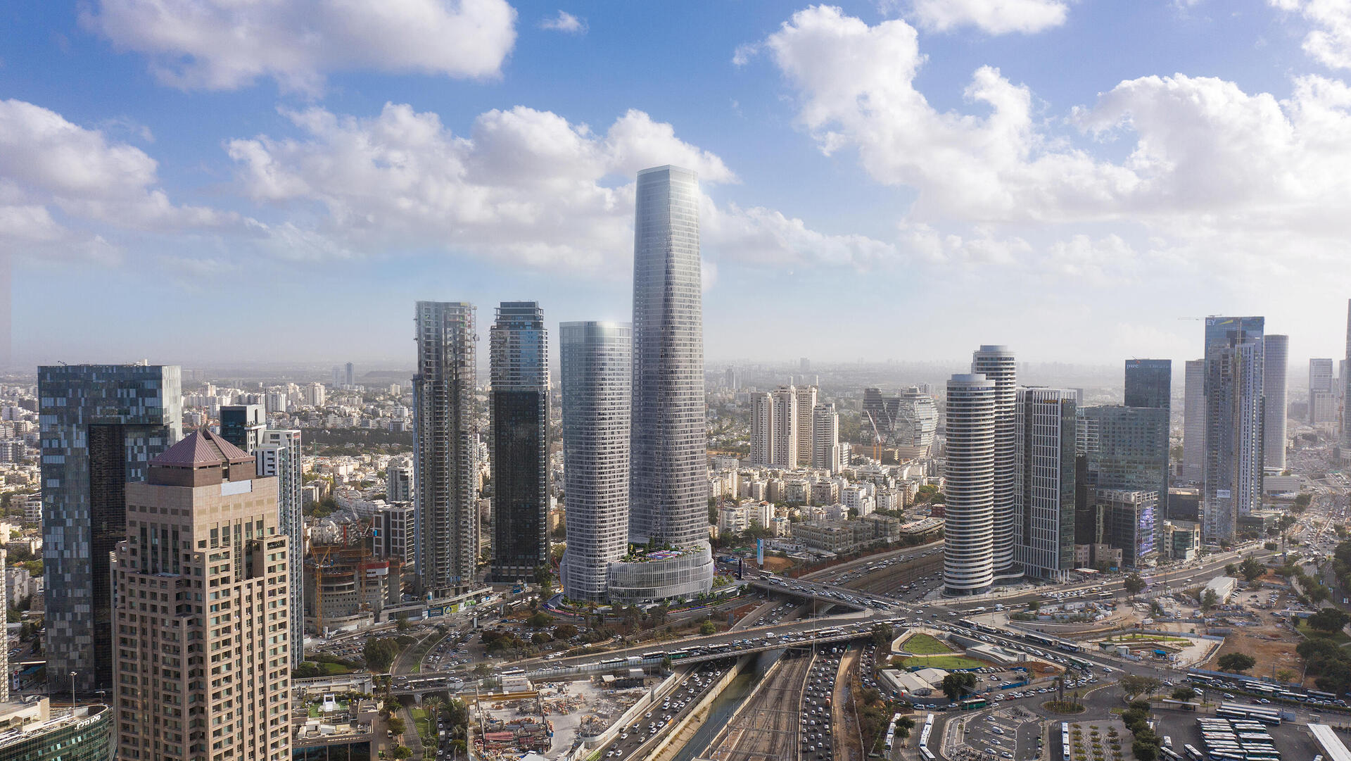 מגזין נדל"ן 2024 - הדמיית פרויקט ביונד של תדהר ב גבעתיים 