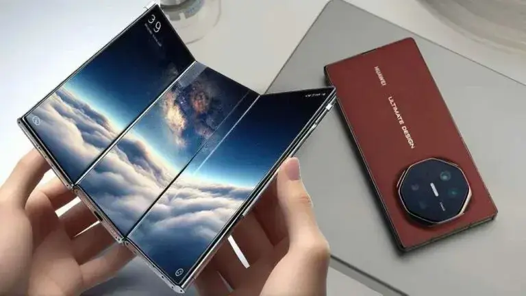 וואווי טלפון מתקפל ל-3 מסכים Huawei Mate XT