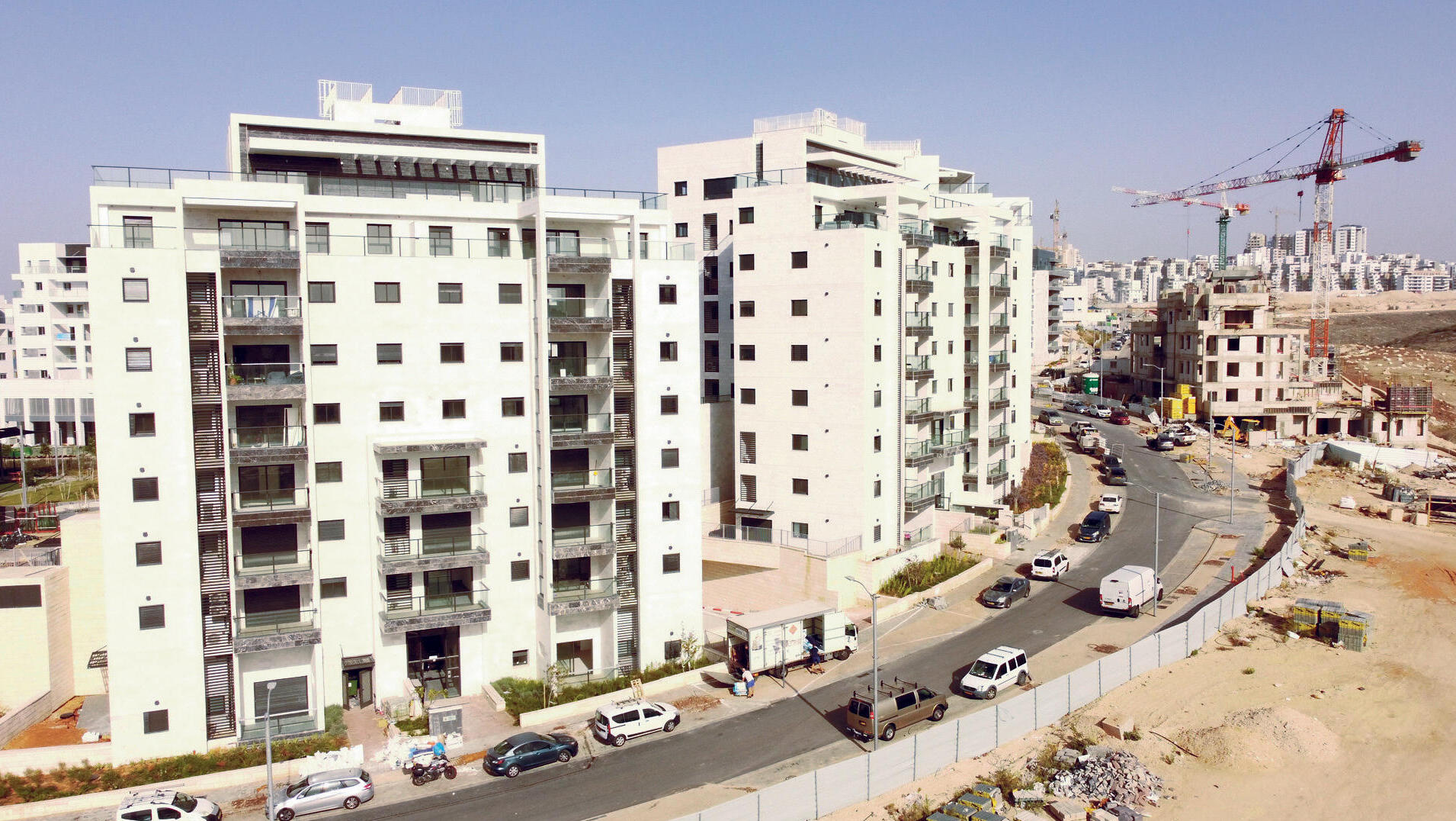 אתר בנייה ב מודיעין