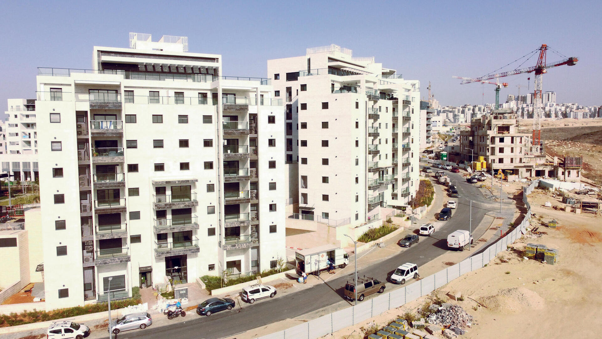 אתר בנייה ב מודיעין