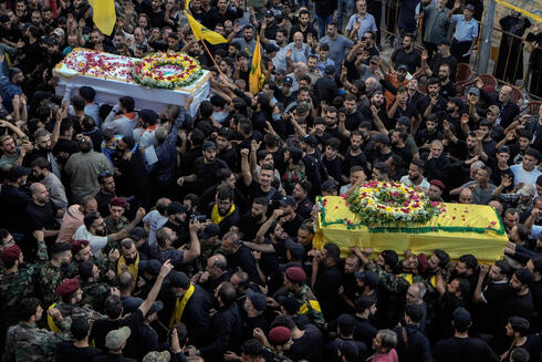 Hezbollah funerals. 