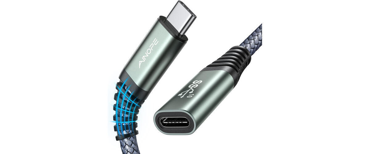 AINOPE USB C Extension Cable