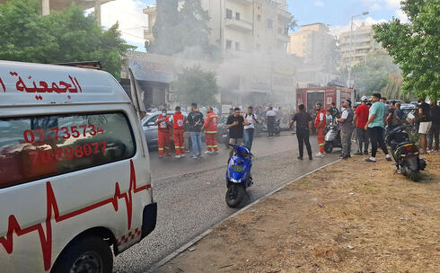 גל פיצוצים נוסף בלבנון, צילום: REUTERS/Hassan Hankir