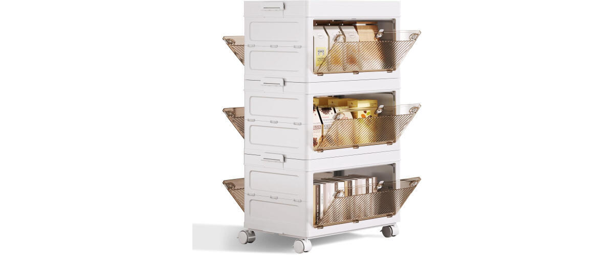 QudraKast Storage Bin Organizer