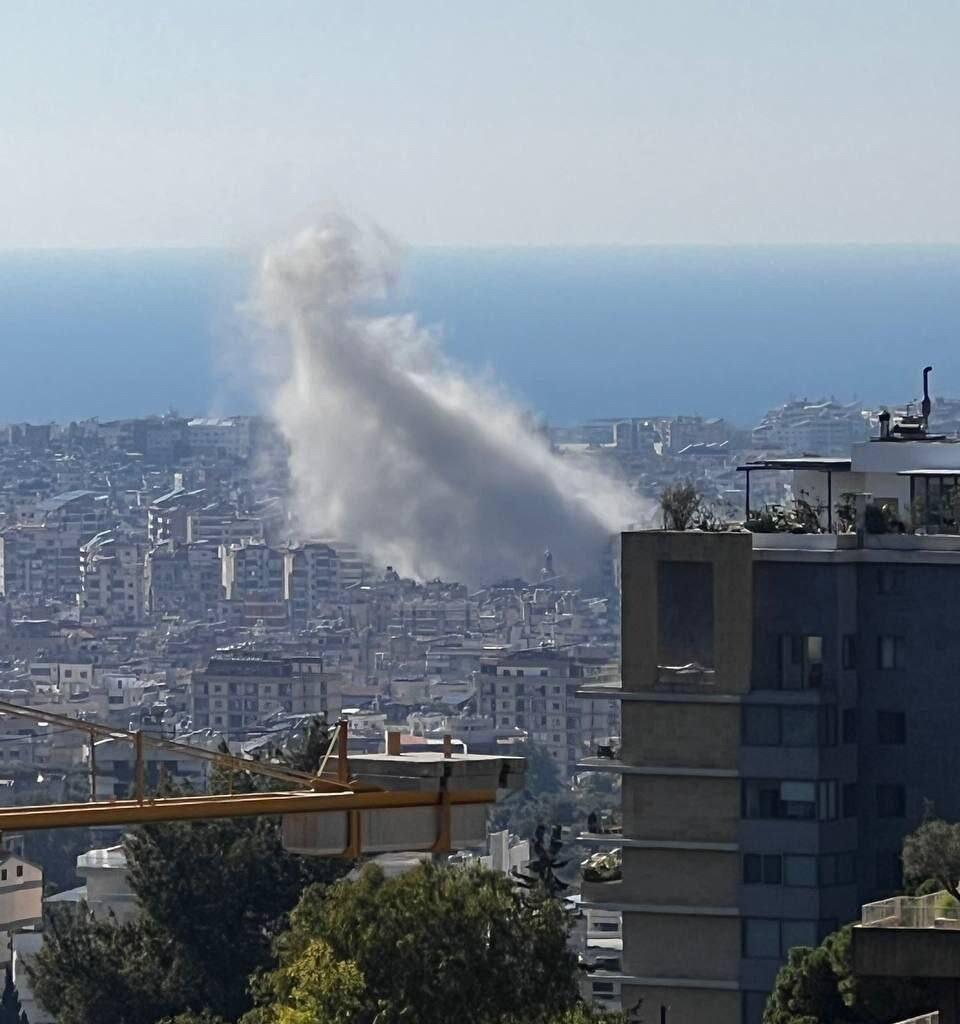 תקיפה של צה"ל ברובע הדאחייה בביירות