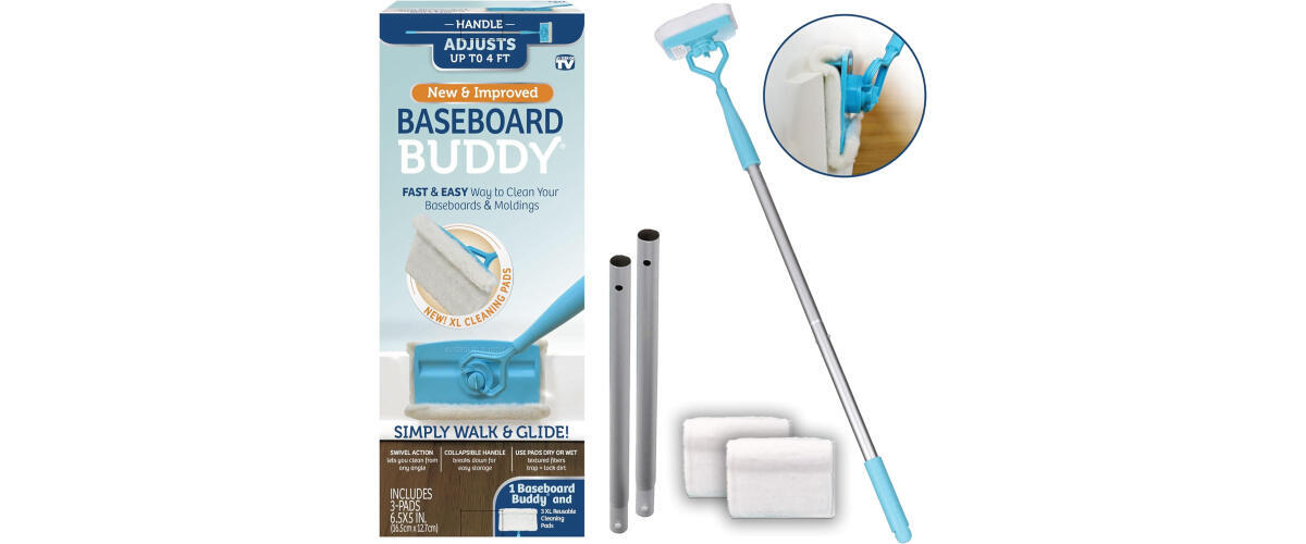 Baseboard Buddy Baseboard Cleaning Tool