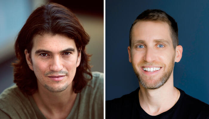 Adam Neumann and Assaf Rappaport. 