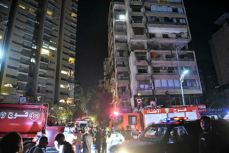 תקיפת צה"ל בביירות שבה חוסלו שלושה פעילי החזית העממית