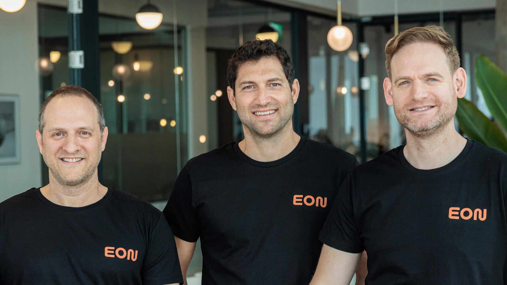 מייסדי EON אופיר ארליך, רון קמחי וגונן שטיין