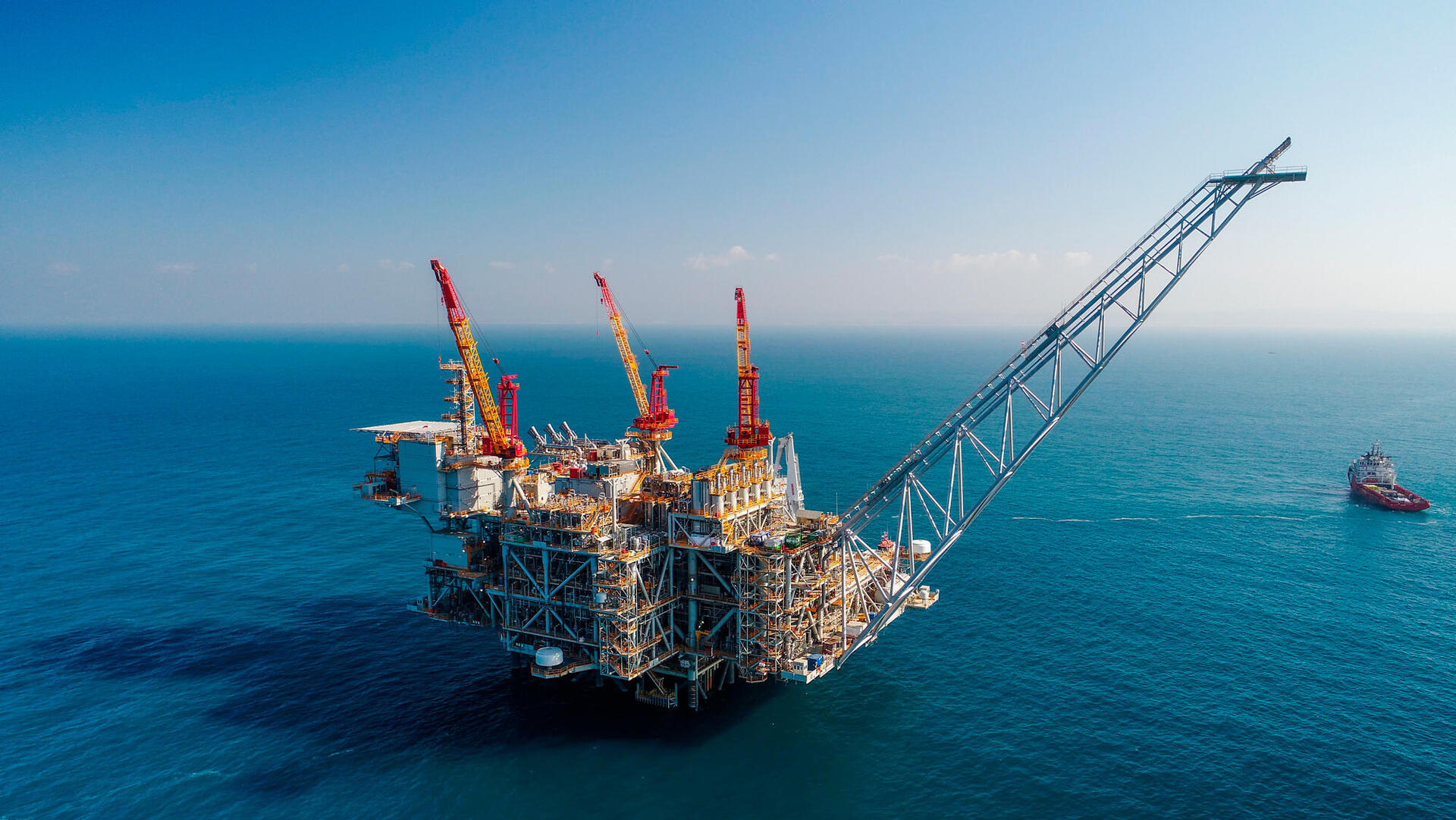 מאגר לוויתן מאגר גז אסדת קידוח גז ב ים