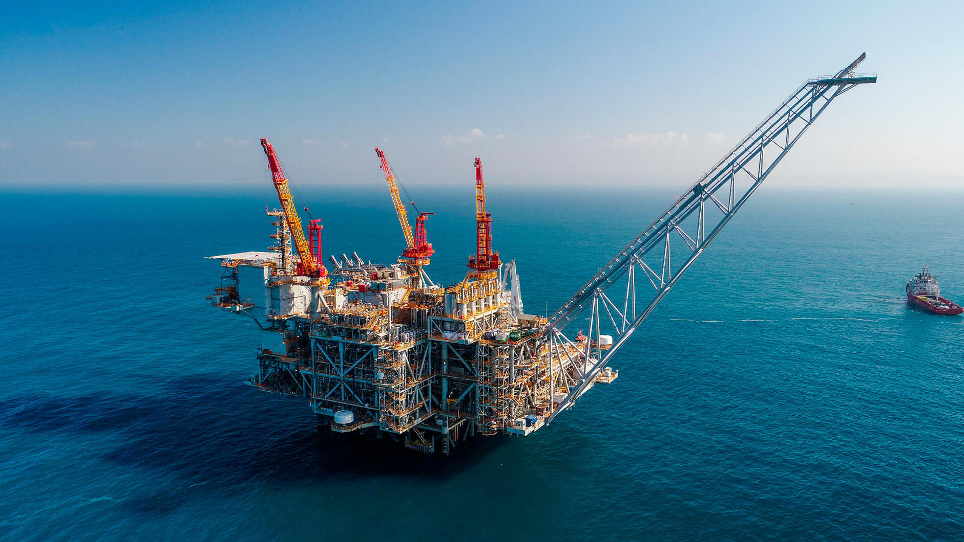 מאגר לוויתן מאגר גז אסדת קידוח גז ב ים