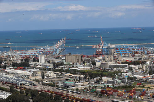 Haifa port. 