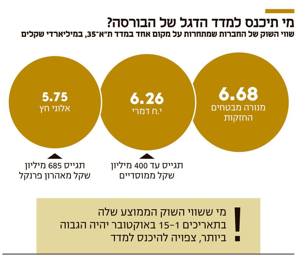 אינפו מי תיכנס למדד הדגל של הבורסה