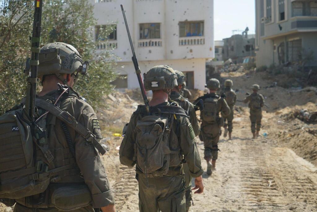חיילים כוחות צה"ל ב ג'באליה 10.10.24 מלחמת עזה