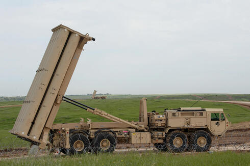 מערכת הגנה אווירית THAAD של צבא ארה"בישראל, צילום: Cory PAYNE / DVIDS / AFP