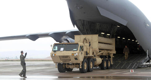 מערכת THAAD , צילום: AFP PHOTO / HANDOUT / DVIDS / US ARMY / Staff Sergeant Cory D. Payne