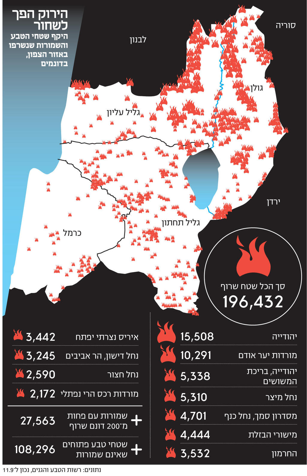 אינפו הירוק הפך לשחור