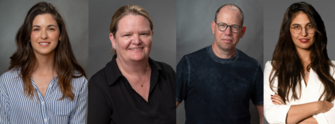 Cyberstarts partners (from left to right - Lior Simon, Emily Heath, Gili Raanan and Hila Zigman). 