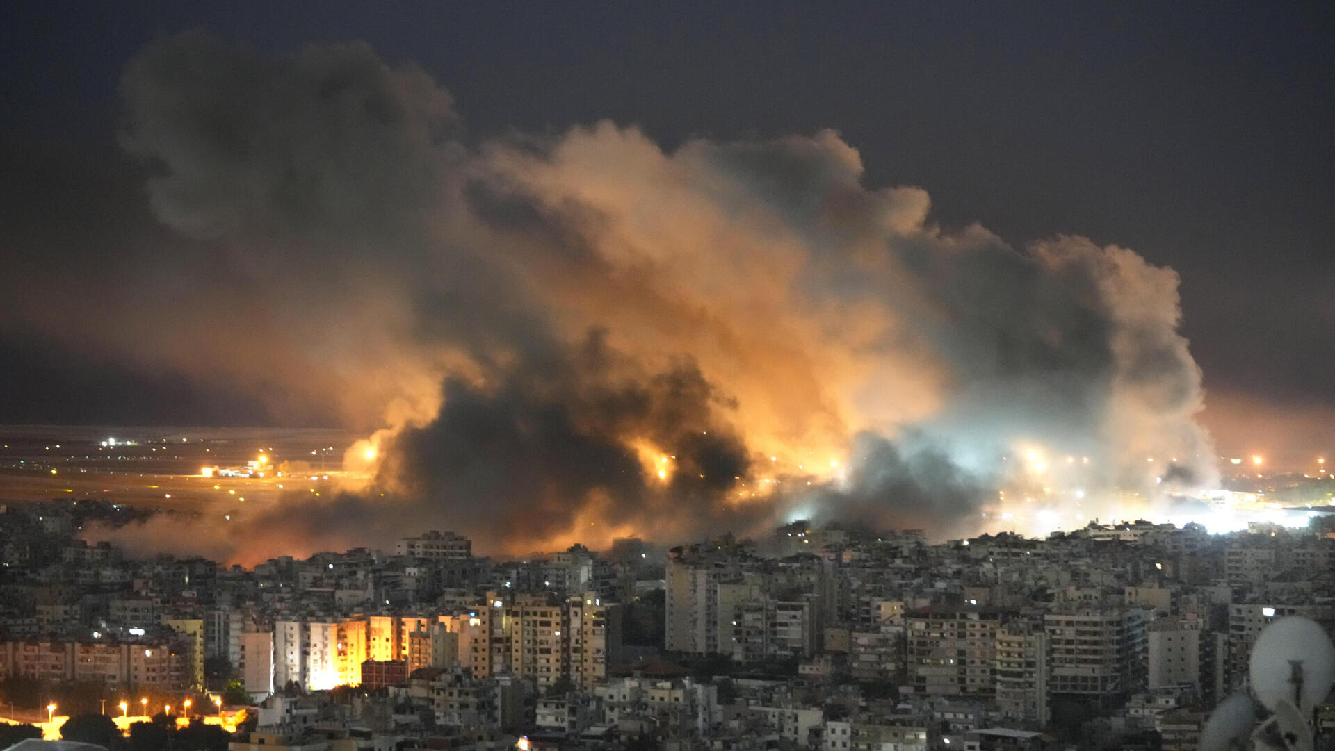 תקיפות צה"ל ב דאחייה ב ביירות 20.10.24