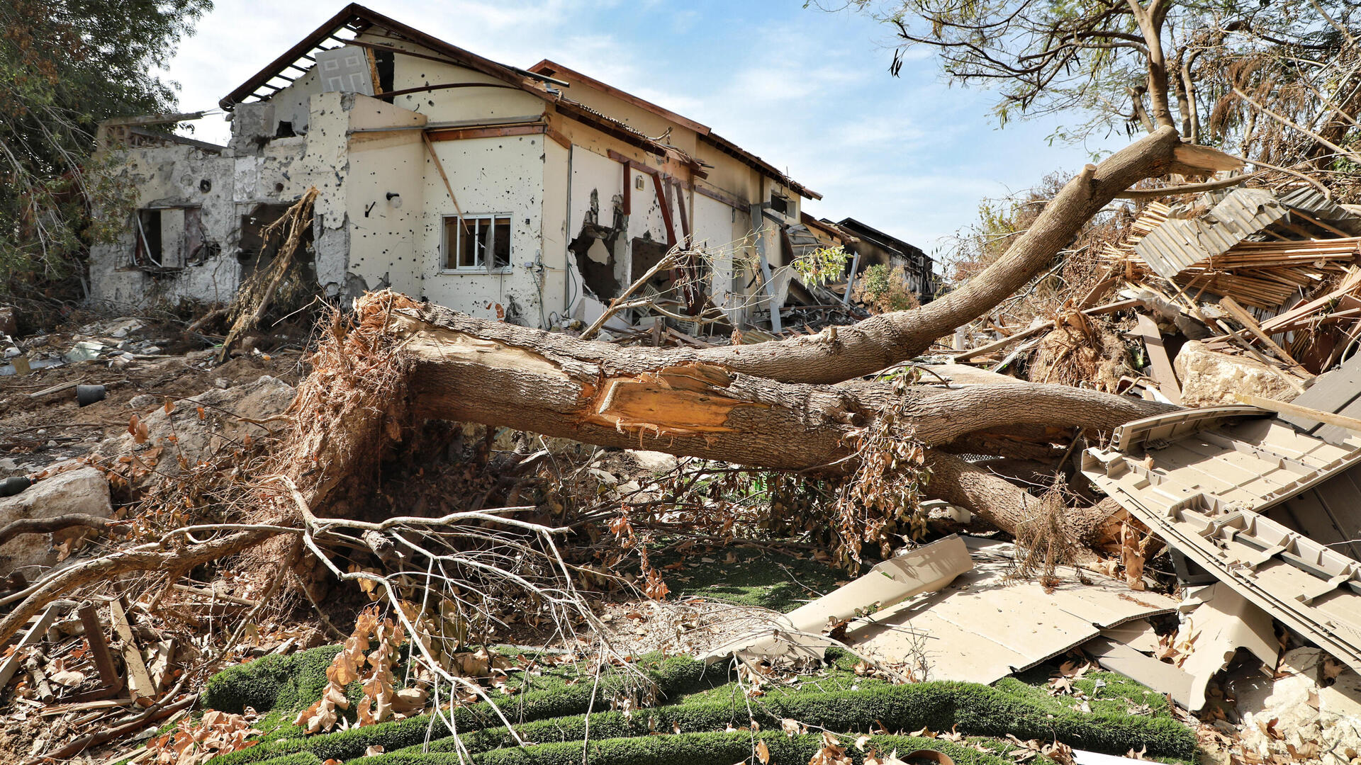 בית "מחולל" בניר עוז. "הכוונות במנהלת תקומה טובות, אבל אין תיאום בין משרד החינוך, משרד השיכון ורמ"י והמדינה מתקשה לעסוק בכל הנושאים בו זמנית"