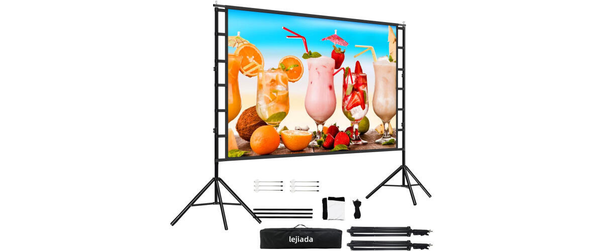 Lejiada Indoor Projector Screen 