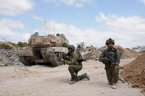 IDF soldiers in Gaza. 