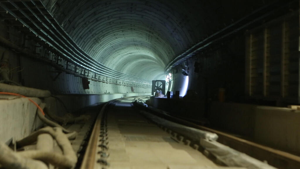 עבודות הרכבת הקלה (ארכיון) (צילום: טל אזולאי) עבודות הרכבת הקלה רכבת קלה מטרו