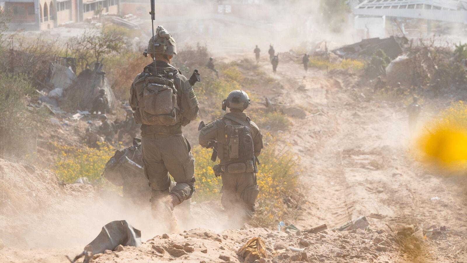 לוחמים חיילים צה"ל כפיר ב ג'באליה 7.11.24 מלחמת עזה