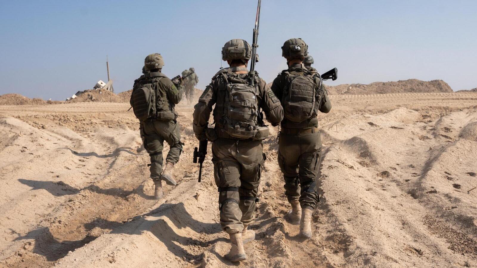 לוחמים חיילים נח"ל ב רצועת עזה 10.11.24 מלחמת עזה