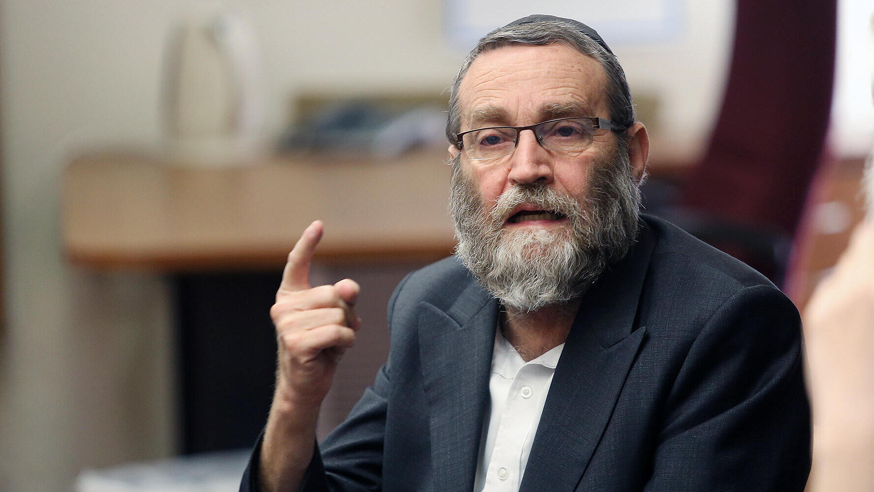 ח"כ משה גפני יו"ר יהדות התורה