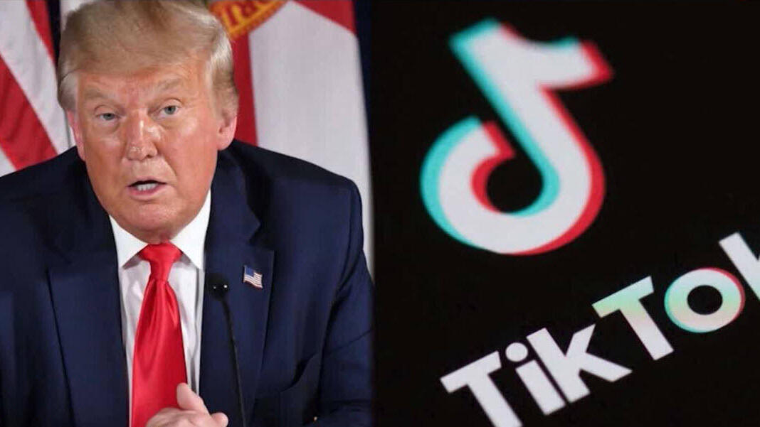 טיקטוק דונלנד טראמפ