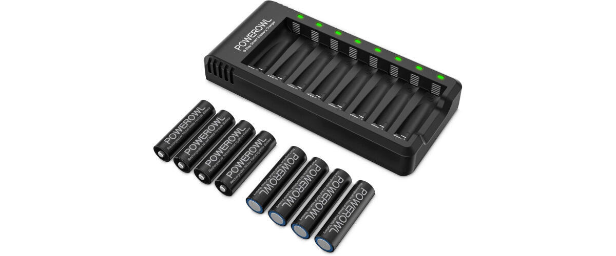 POWEROWL Rechargeable Batteries 