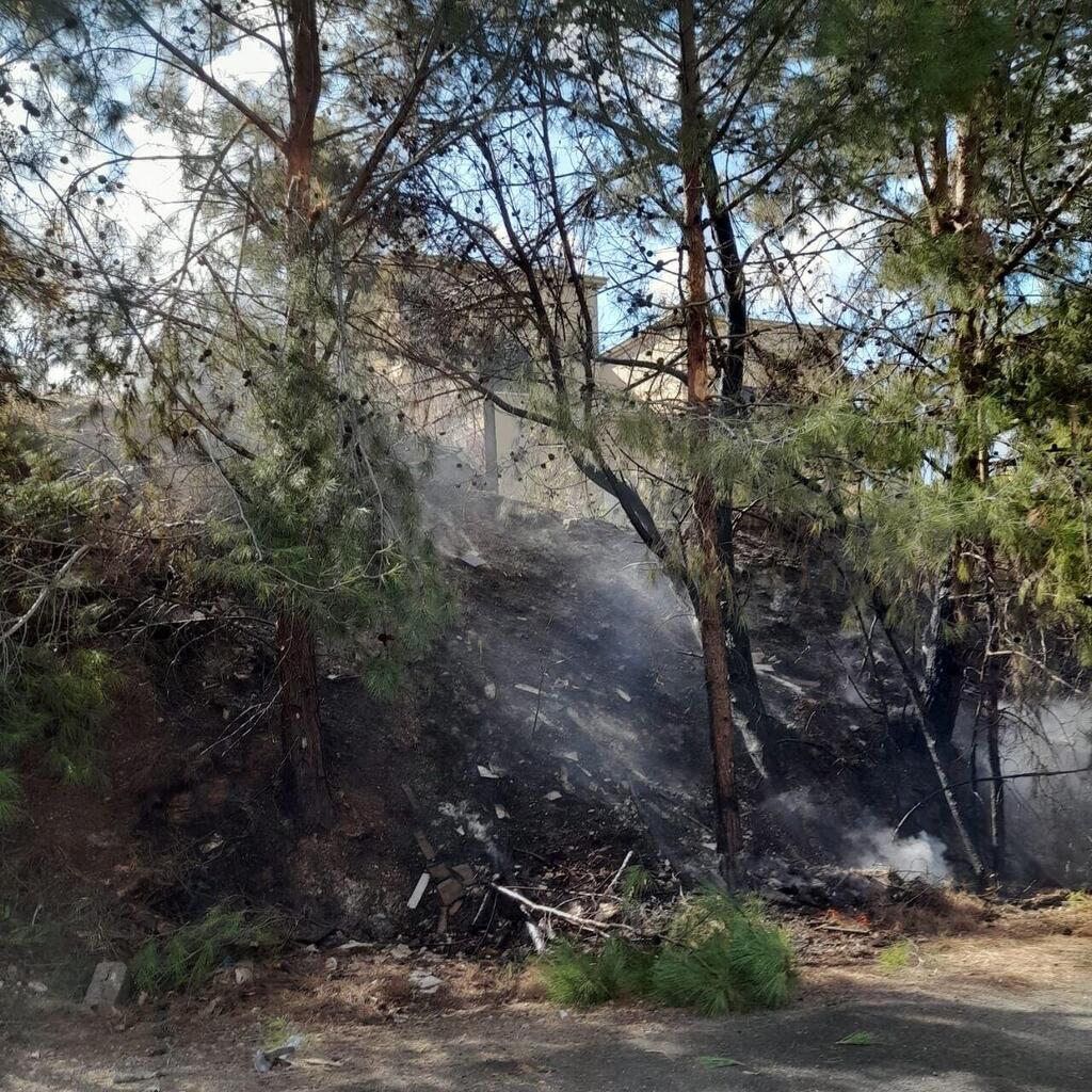 פגיעת רקטה במושב יערה מועצה אזורית מעלה יוסף 16.11.24