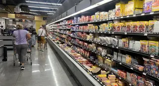 סופרמרקט מיאמי ארה"ב קניות אינפלציה מדד המחירים