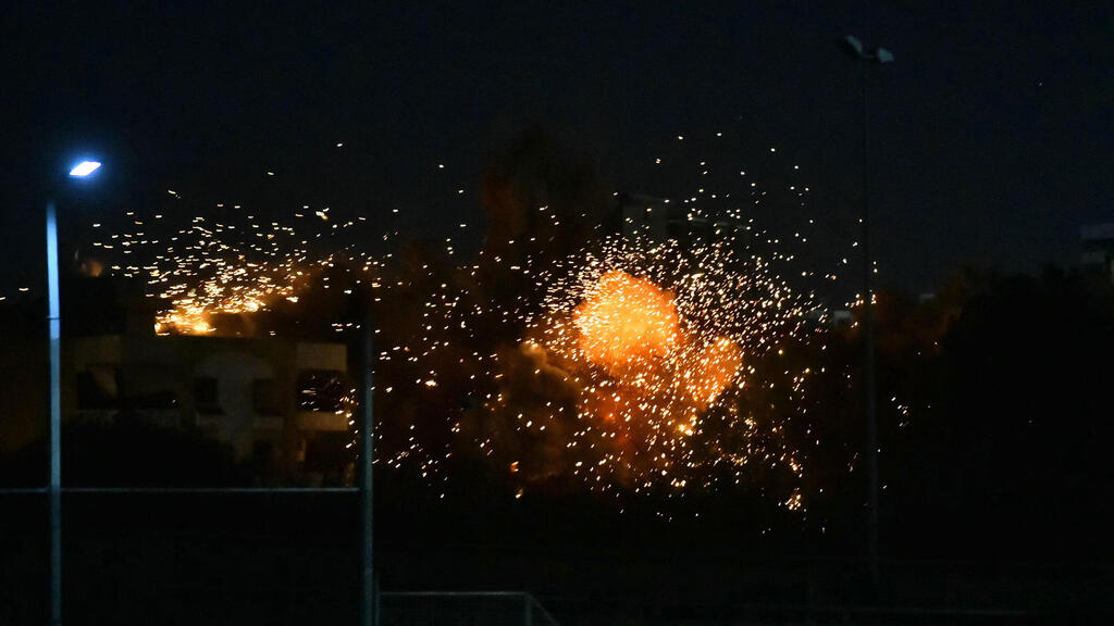 תקיפה ב דאחייה ביירות לבנון חיל האוויר חרבות ברזל 22.11.24