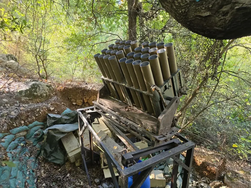 נשק 2 שמצאה אוגדה 91 צה"ל ב נהר ה ליטני דרום לבנון