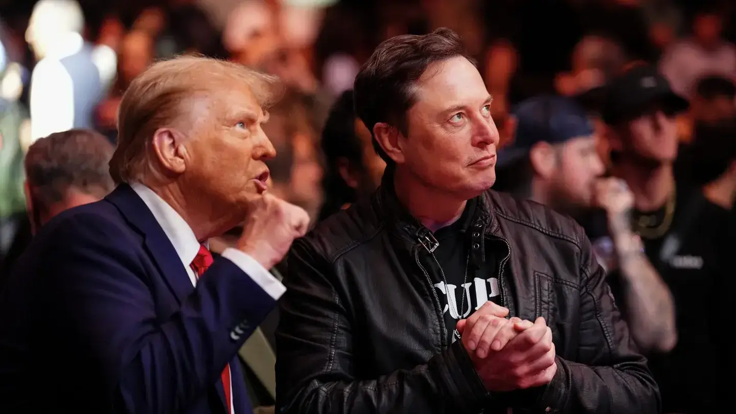 טראמפ ו אלון מאסק