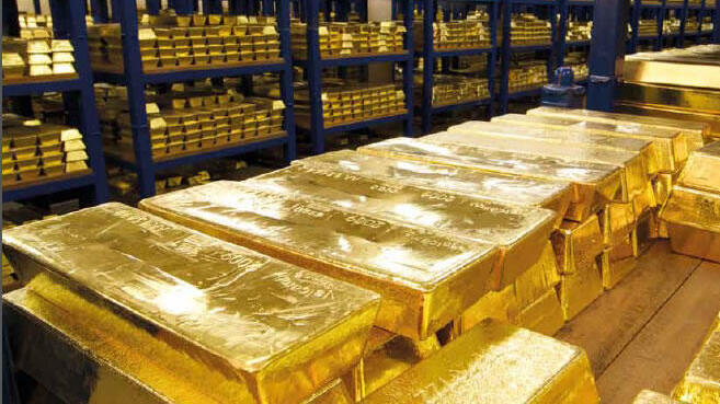 רזרבות זהב הבנק המרכזי של אנגליה