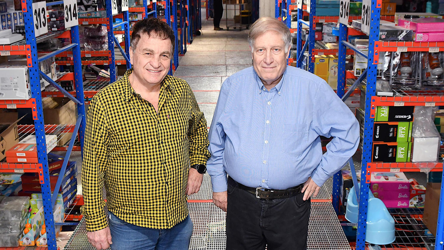 יעקב פרילוק ו זאב סורקין הבעלים של רשת KSP