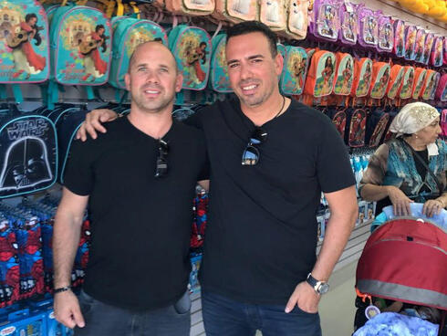Evan Neumann <span style="font-weight: normal;">(left) </span>and Max Stock Founder Ori Max
