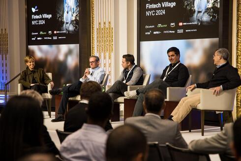 Left to Right: Rakefet Russak-Aminoach, Managing Partner at Team8, Hans Morris, Managing Partner at Nyca Partners,  Jeffrey Reitman, General Partner at Canapi Ventures, ,Ramin Niroumand, Partner at Motive Ventures and Matt Harris, Partner at Bain Capital Ventures. 