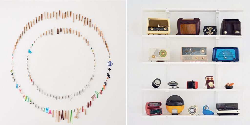 פנאי אוספים בתערוכה ח.פ.ץ